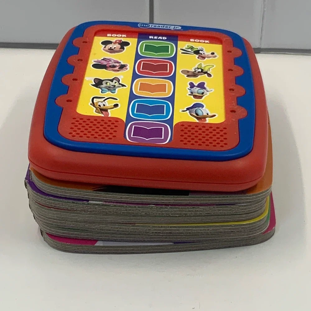 Disney Junior Mickey Mouse Me Reader Jr Electronic Reader and 6 Board Book Set